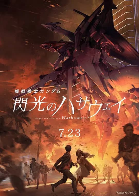 机动战士高达 闪光的哈萨维 機動戦士海报
