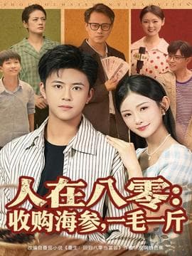 人在八零收购海参，一毛一斤海报
