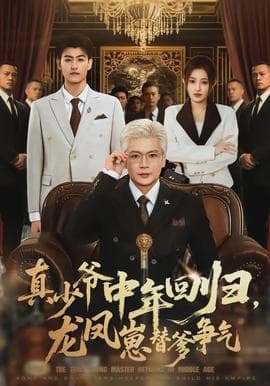 真少爷中年回归，龙凤崽替爹争气海报