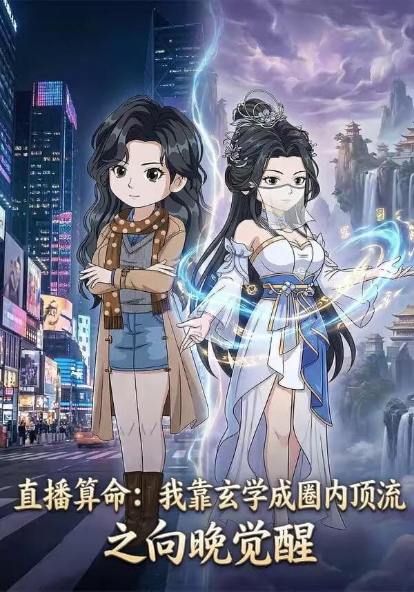 直播算命：我靠玄学成圈内顶流之向晚觉醒海报