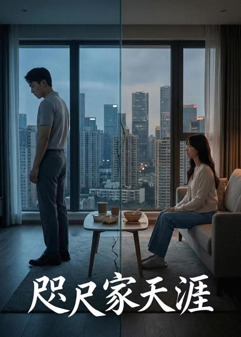 咫尺家天涯海报