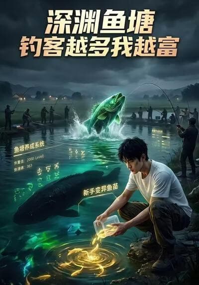 深渊鱼塘：钓客越多我越富海报