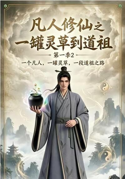 凡人修仙之一罐灵草到道祖第一季2海报