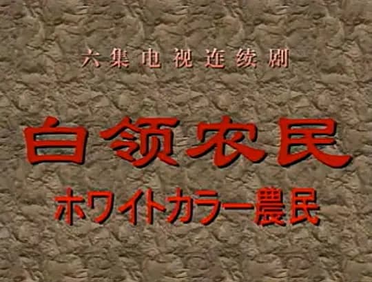 白领农民海报