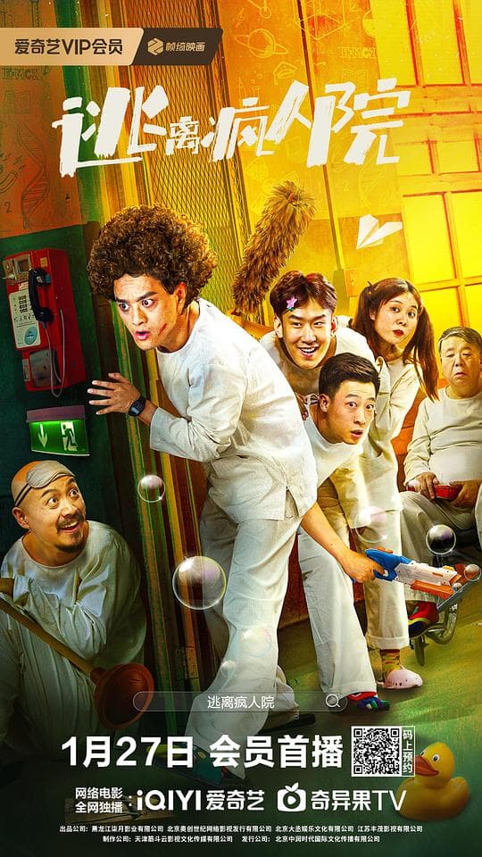 逃离疯人院海报